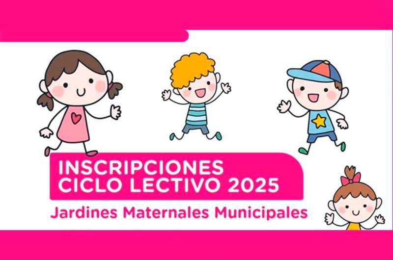 Comienzan las inscripciones para los Jardines Maternales Municipales